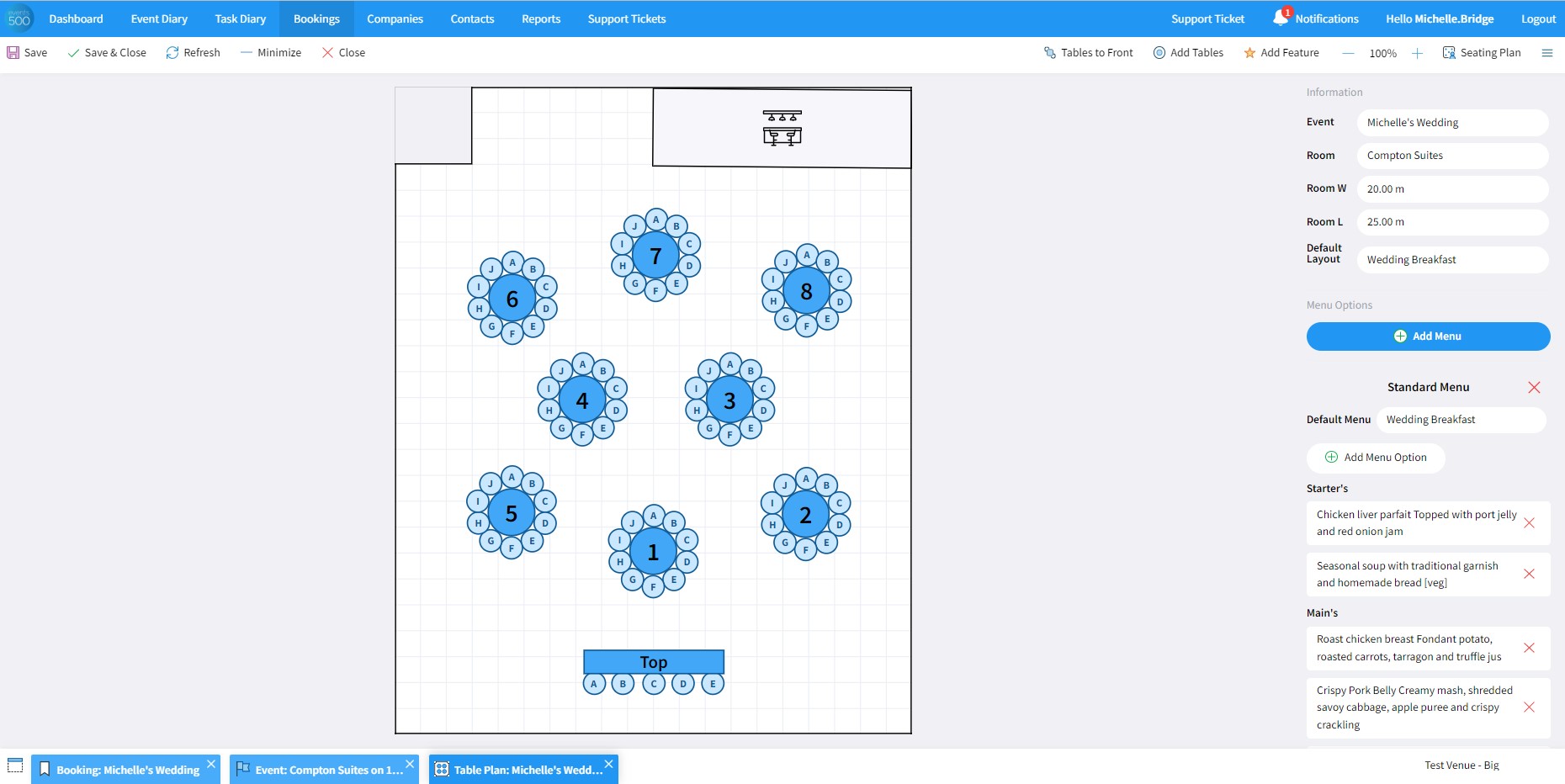 New for Summer 2022 – Table Planner